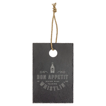 6X9"SLATE CUT BRD W/STRNG