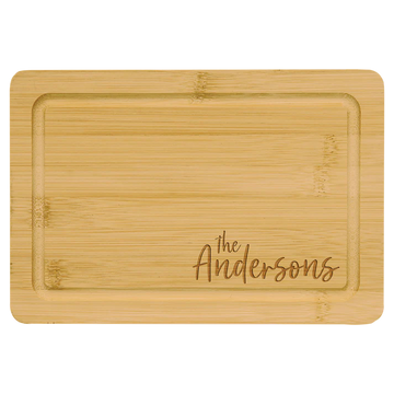 9X6 BAMBOO CUTTING BOARD