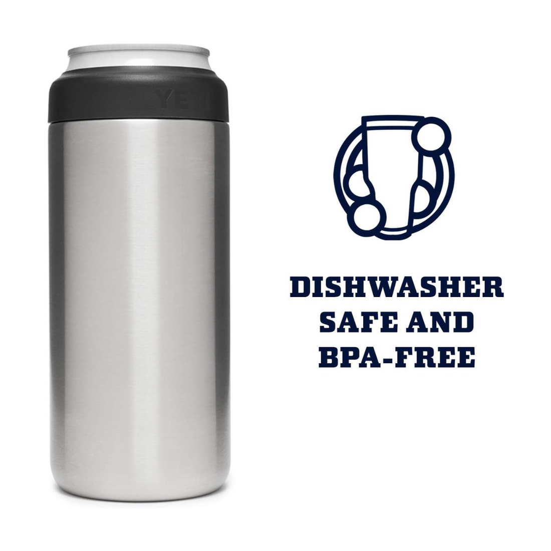 YETI 12 oz Slim Stainless