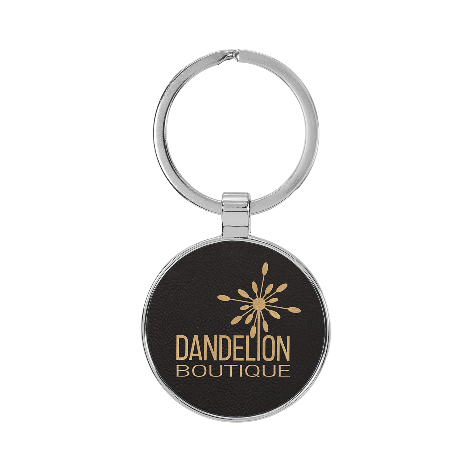 1.5"CRCL BLK/GLD-MTL KYCH