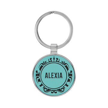 1.5" CRCL TEAL-MTL KYCHN