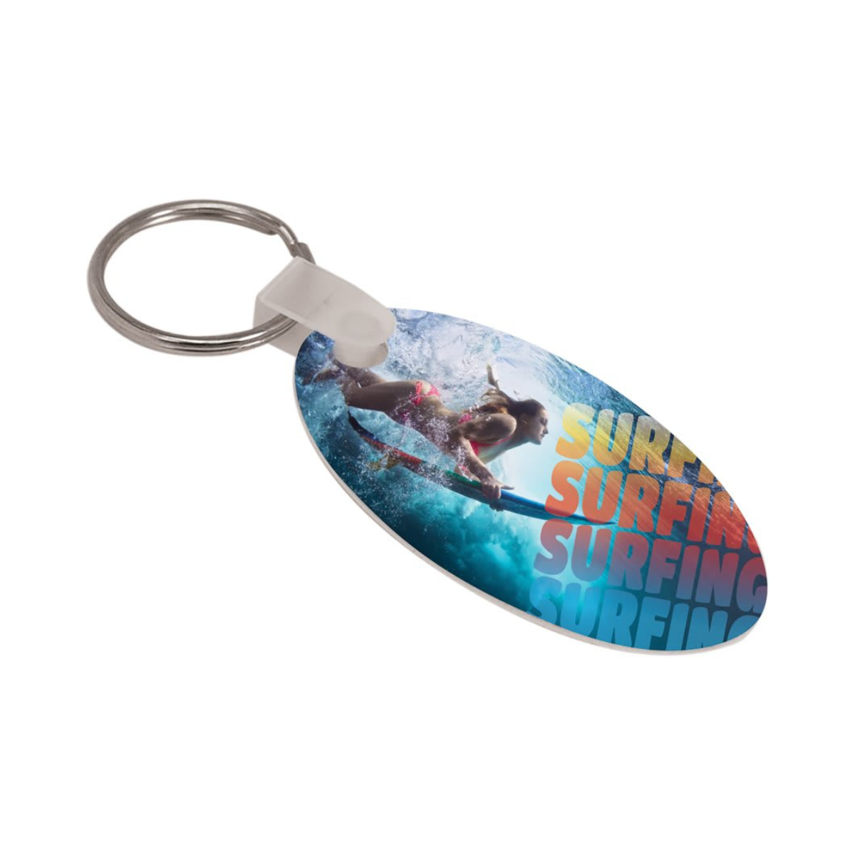 1.375X2.5 OVAL ALUM KYCHN